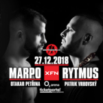The biggest Czech-Slovak MMA championship: X Fight Nights scheduled for 27th of December, 2018 as XFN 15: Marpo vs. Rytmus